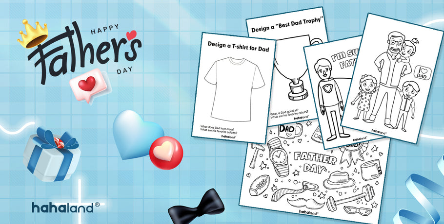 Happy Father's Day Coloring Pages & Printables