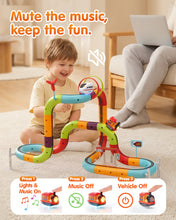 Laden Sie das Bild in den Galerie-Viewer, 3D Anti-Gravity Rail Car Set - 59PCS