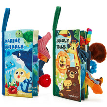 Carica l'immagine nel visualizzatore Galleria, Libri di stoffa per bambini Libri Touch Feel Soft