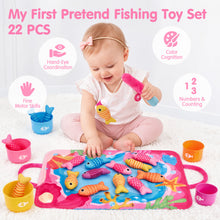 Carica l'immagine nel visualizzatore Galleria, Little Fishing Set - Pink Version