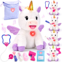 Load image into Gallery viewer, My First Interactive Plush Doctor Kit