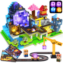 Load image into Gallery viewer, CRYSTAL MINE ADVENTURE MAGNETIC BLOCKS 210PCS