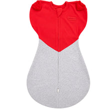 Charger l'image dans la visionneuse de la galerie, HEART-SHAPED ARMS-UP SLEEP SACK (RED)