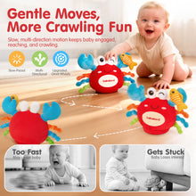 Load image into Gallery viewer, BABY PLUSH CRAWLING CRAB TOY