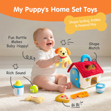 Cargar imagen en el visor de la Galería, Puppy Plush Sensory Toy Set