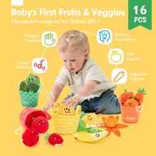 Laden Sie das Bild in den Galerie-Viewer, Fruit and Vegetable Sorting Toys
