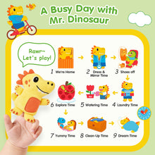 Carica l'immagine nel visualizzatore Galleria, hahaland Busy Book for Toddlers 1-3 - Montessori Toys for 1 Year Old Boy Gifts, Sensory Toys, Dinosaur Soft Fabric Activity Book for Fine Motor Skills, Baby Toddler Educational Learning Travel Toys