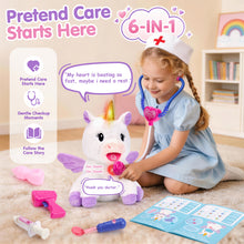 Load image into Gallery viewer, My First Interactive Plush Doctor Kit