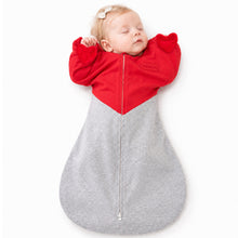 Charger l'image dans la visionneuse de la galerie, HEART-SHAPED ARMS-UP SLEEP SACK (RED)