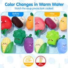 Cargar imagen en el visor de la Galería, Color Changing Bath Soup Kitchen Playset