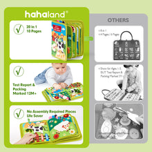 Laden Sie das Bild in den Galerie-Viewer, Montessori Farm Busy Book for Toddlers 1-3