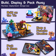 Carica l'immagine nel visualizzatore Galleria, CRYSTAL MINE ADVENTURE MAGNETIC BLOCKS 108PCS