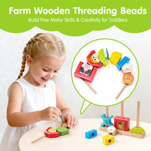 Load image into Gallery viewer, Montessori Wooden Brain Building Block