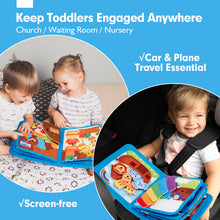 Carica l'immagine nel visualizzatore Galleria, Noah's Ark Toy Busy Book for Toddlers 1-3