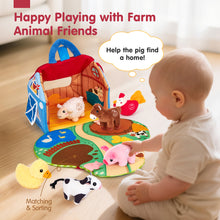 Laden Sie das Bild in den Galerie-Viewer, Stuffed Farm Animals with Real Sounds