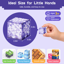 Carica l'immagine nel visualizzatore Galleria, CRYSTAL MINE ADVENTURE MAGNETIC BLOCKS 108PCS