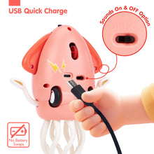 Laden Sie das Bild in den Galerie-Viewer, Hahaland Dancing Squid Toy - Pink