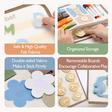 Charger l'image dans la visionneuse de la galerie, Montessori Busy Board for Toddlers 2-4