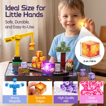 Load image into Gallery viewer, CRYSTAL MINE ADVENTURE MAGNETIC BLOCKS 210PCS