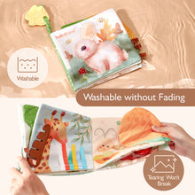 Cargar imagen en el visor de la Galería, Baby Books 0-6 Months Tummy Time Sensory Toy