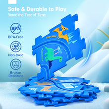 Charger l'image dans la visionneuse de la galerie, Puzzle Racer Kids Car Track Set for 2-4