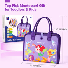 Load image into Gallery viewer, 7-in-1 Montessori Busy Board 3 Year Old