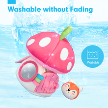 Laden Sie das Bild in den Galerie-Viewer, My First Mushroom House with Stuffed Jungle Animals