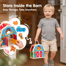Charger l'image dans la visionneuse de la galerie, Farm Matching & Stacking Barn Playset