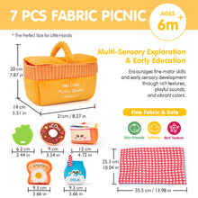 Load image into Gallery viewer, Picnic Basket Sensory Toy