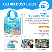 Cargar imagen en el visor de la Galería, hahaland Ocean Busy Book