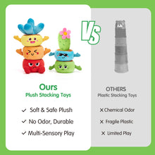 Cargar imagen en el visor de la Galería, Plush Flower Garden Stacking & Sorting Toy
