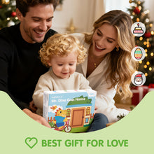 Carica l'immagine nel visualizzatore Galleria, hahaland Busy Book for Toddlers 1-3 - Montessori Toys for 1 Year Old Boy Gifts, Sensory Toys, Dinosaur Soft Fabric Activity Book for Fine Motor Skills, Baby Toddler Educational Learning Travel Toys