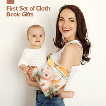 Cargar imagen en el visor de la Galería, Baby Books 0-6 Months Tummy Time Sensory Toy