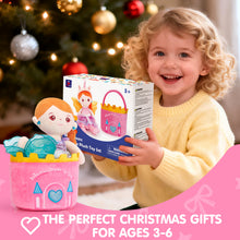 Cargar imagen en el visor de la Galería, 3-in-1 Magical Dress-Up Doll Set