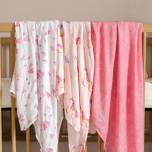 Cargar imagen en el visor de la Galería, Muslin Swaddle Blankets Bamboo - 4 Types