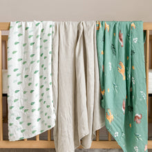 Cargar imagen en el visor de la Galería, Muslin Swaddle Blankets Bamboo - 4 Types