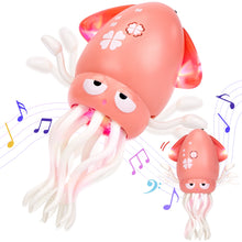 Laden Sie das Bild in den Galerie-Viewer, Hahaland Dancing Squid Toy - Pink