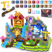 Carica l'immagine nel visualizzatore Galleria, CRYSTAL MINE ADVENTURE MAGNETIC BLOCKS 108PCS