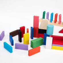 Carica l'immagine nel visualizzatore Galleria, Hahaland Wooden Domino Set