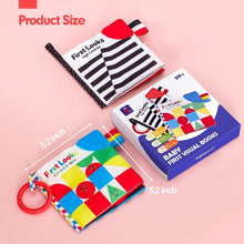 Cargar imagen en el visor de la Galería, Visual Stimulation Black and White Baby Books