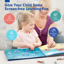 Carica l'immagine nel visualizzatore Galleria, Busy Book for Toddlers Quiet Book Ages 3+
