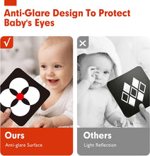 Load image into Gallery viewer, High Contrast Black and White Baby Flashcards