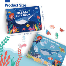 Carica l'immagine nel visualizzatore Galleria, Busy Book for Toddlers Quiet Book Ages 3+