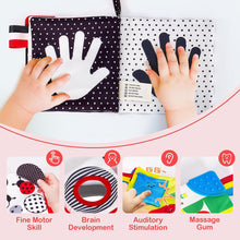 Cargar imagen en el visor de la Galería, Visual Stimulation Black and White Baby Books