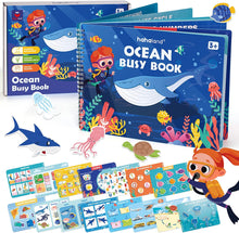 Carica l'immagine nel visualizzatore Galleria, Busy Book for Toddlers Quiet Book Ages 3+