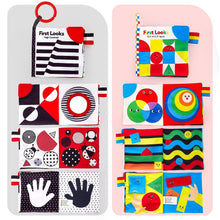 Cargar imagen en el visor de la Galería, Visual Stimulation Black and White Baby Books