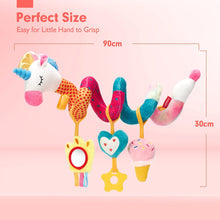 Cargar imagen en el visor de la Galería, Unicorns Stroller Car Seat Toys for 0-6 Months
