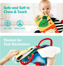 Cargar imagen en el visor de la Galería, High Contrast Tummy Time Baby Books