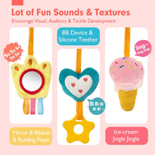 Cargar imagen en el visor de la Galería, Unicorns Stroller Car Seat Toys for 0-6 Months