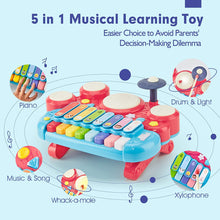 Laden Sie das Bild in den Galerie-Viewer, 5 in 1 musical learning toys Gifts set